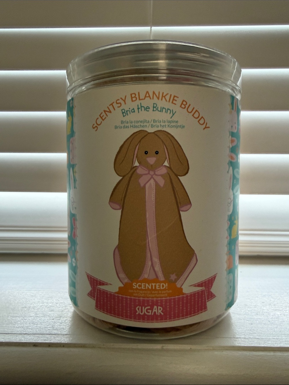 Scentsy Blankie Buddy Bria the Bunny - Brown & Pink